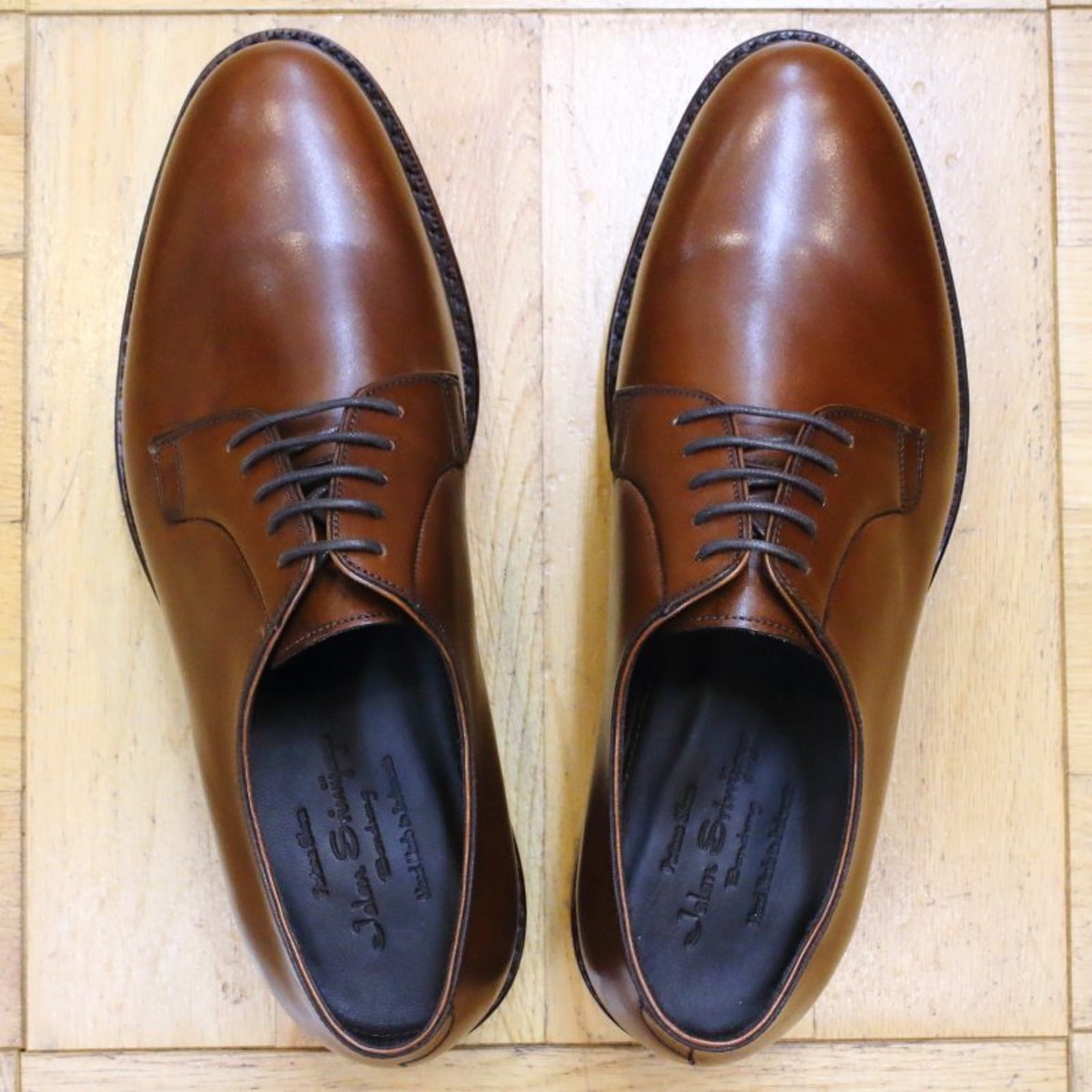ジャランスリワヤ 98651 プレーントゥ [黒 UK8]革靴