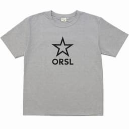 [orSlow] プリントTシャツ #03-0028：HEATHER GRAY PRINT Aイメージ